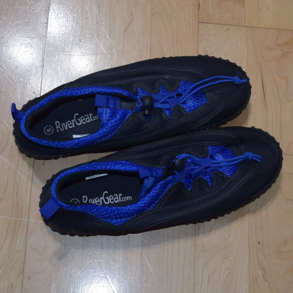 RIVER GEAR Aqua Socks Water Shoes Men's Sz 8 Beach River Shoes